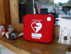 AED設置と救命講習